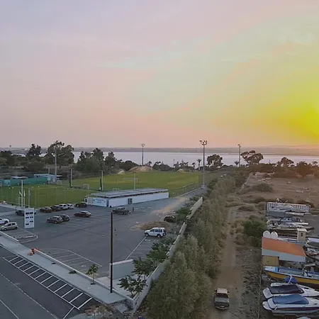 Sea And Salt Panoramic View *