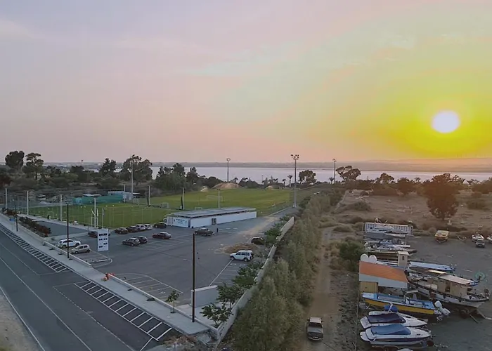 Sea And Salt Panoramic View *