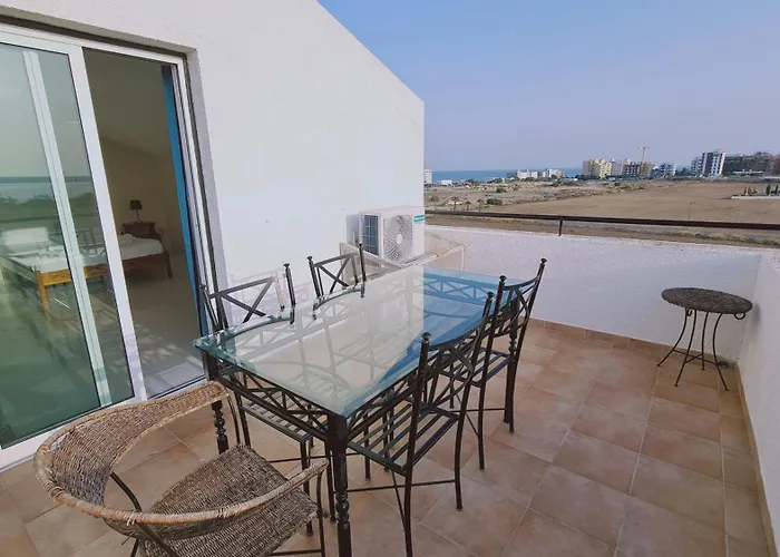 Sea And Salt Panoramic View